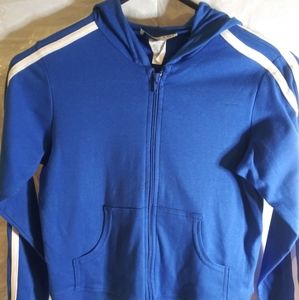 Basic Moves blue hoodie jacket size 12/14